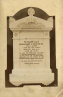 Memorial to Rev. Henry Clarke Mitchinson, c.1891