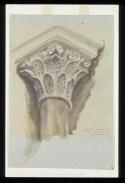 Study of a Capital of a Column  at Assisi