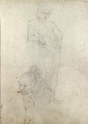 Studies from the Antique: recto and verso

