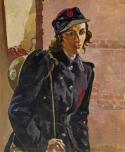 Auxiliary Fire Service Girl, City Fire Station, Wool Exchange