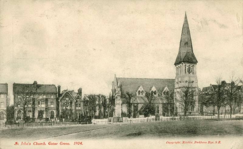 St John the Evangelist, Goose Green, c.1904