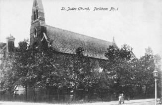 St Jude's Church, Peckham. c. 1900.