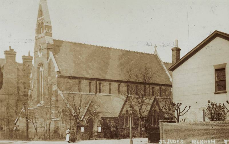 St Jude's Church, peckham. c.1905.