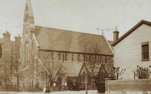 St Jude's Church, peckham. c.1905.