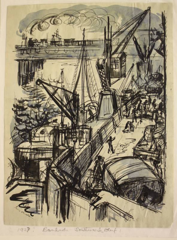 Bankside, Southwark Wharf