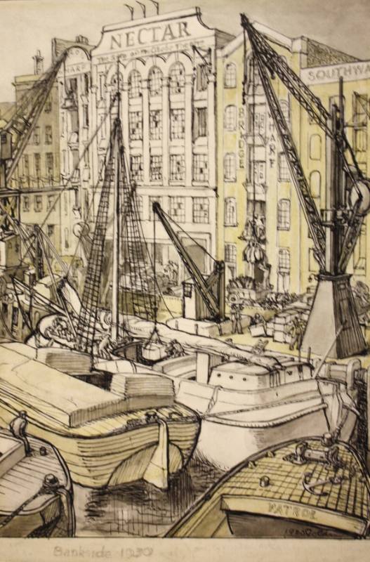 Bankside with Ceylon Wharf