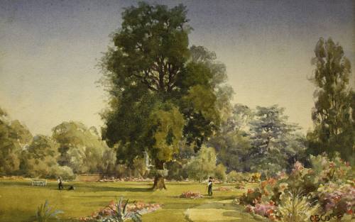 Untitled. Gardeners in Park