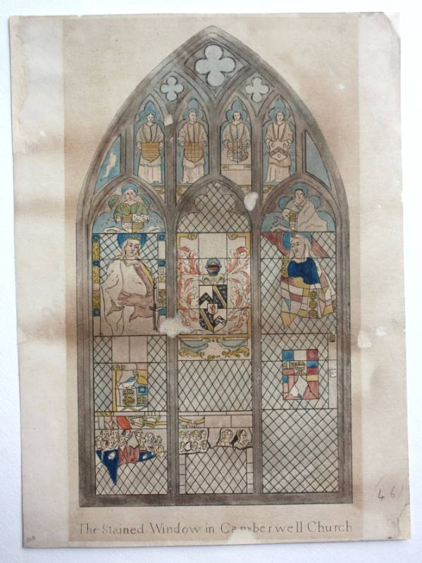 The Stained Glass Window in Camberwell Church