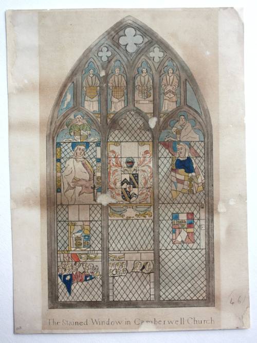 The Stained Glass Window in Camberwell Church