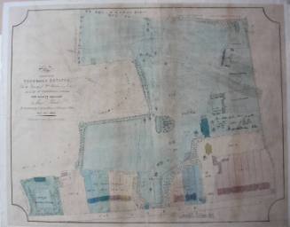 Plan of part of Grove Hill estate, prepared for sale by auction