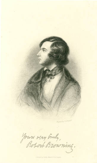 Portrait of Robert Browning