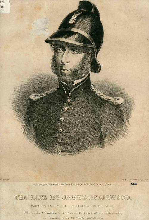 James Braidwood: Portrait, 1861