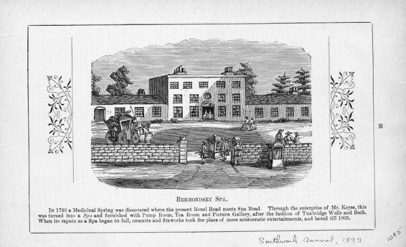 Bermondsey Spa Gardens, c.1790