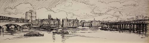 Bankside from New London Bridge