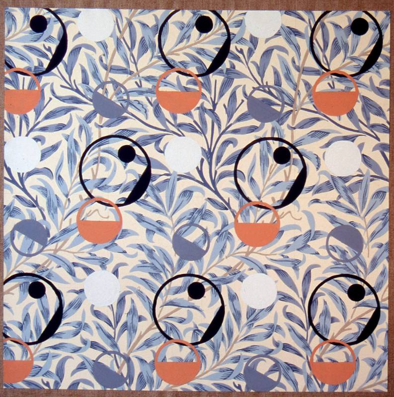 David Mabb
William Morris Popova
2004
54.3 x 64.6 cm
GA3646

Emulsion on wallpaper, mount…