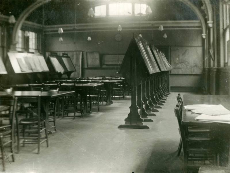Rotherhithe Library: Reading Room, c.1900