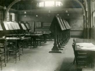 Rotherhithe Library: Reading Room, c.1900