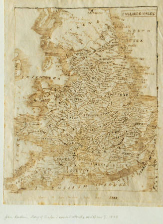 Map of England (made age 9)