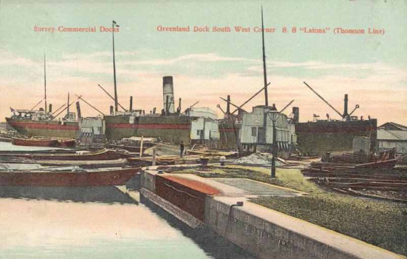 Surrey Commercial Docks c.1910