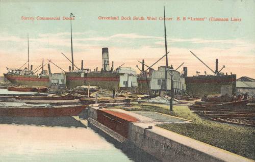 Surrey Commercial Docks c.1910