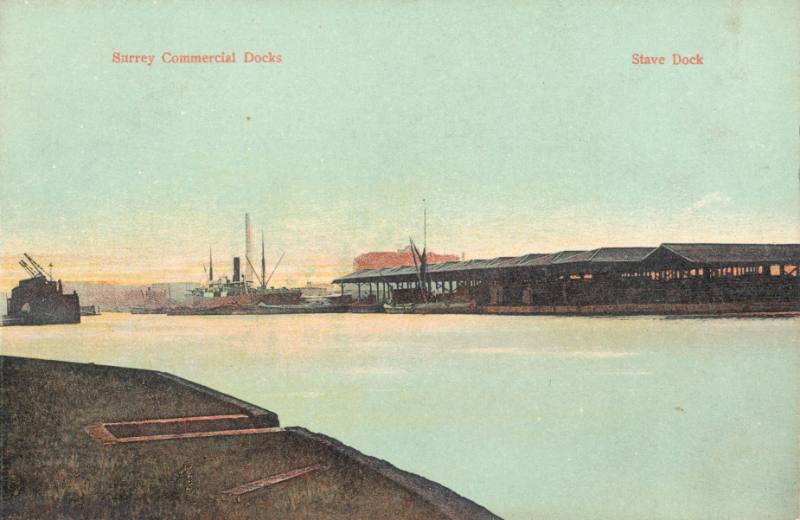 Surrey Commercial Docks c.1910