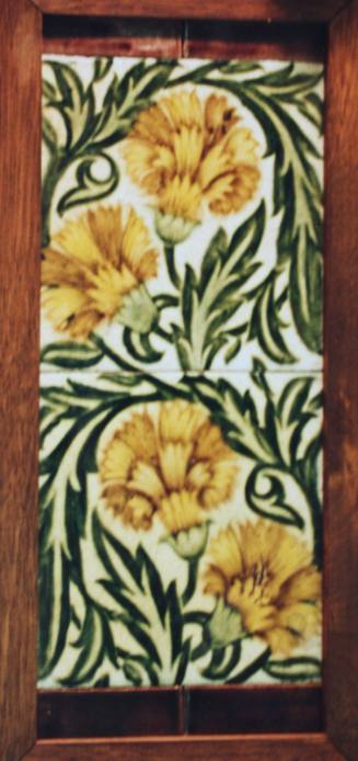 Tiles: "Carnation" design. 2 Double repeats