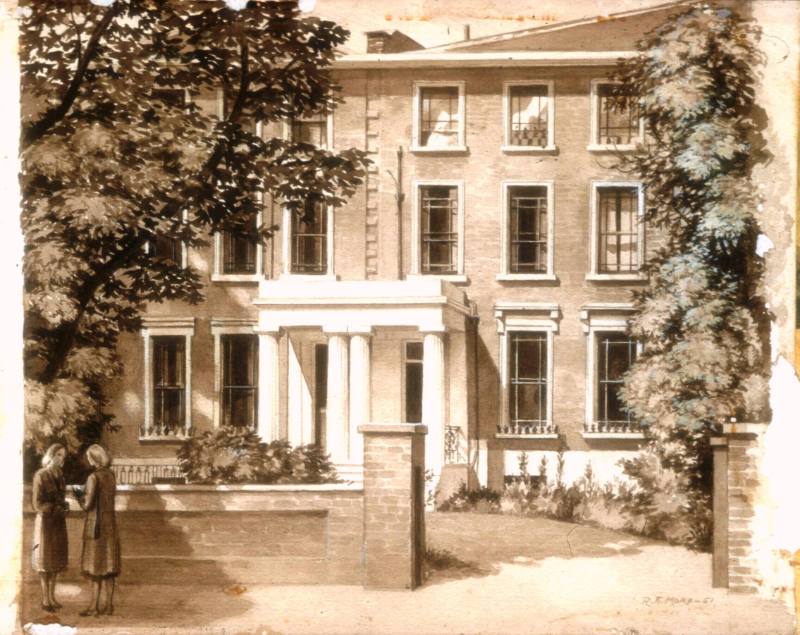 De Crespigny Park, House in.