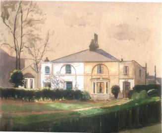 Cottages at corner of Turney Road, Dulwich Village