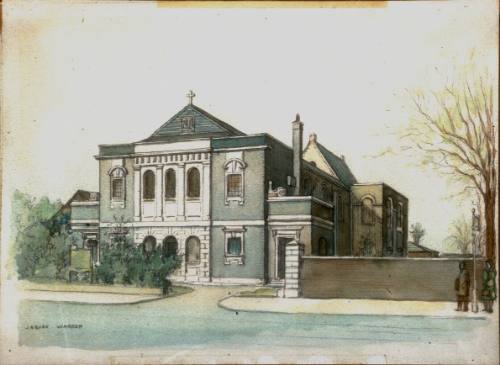 Camden Church 1951,  Peckham Road