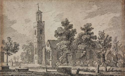 St. Giles Church, from the Southeast