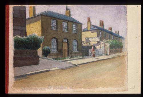 Mary Ann Kelty's House, Hanover Street (or Highshore Rd. SE15) Peckham