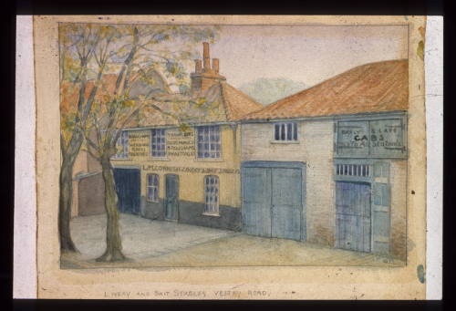 Livery and Bait Stable, Vestry Road