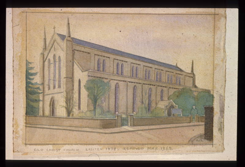 Marlborough Chapel, Old Kent Road. Old Christ Church, 1838-1865.