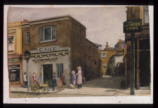 Joiners Arms Yard, Denmark Hill, in 1882