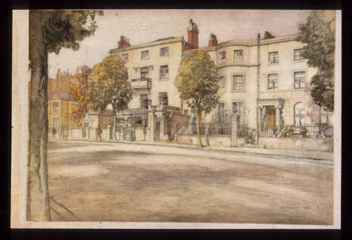 Dog Kennel Hill, early 19th C. houses
