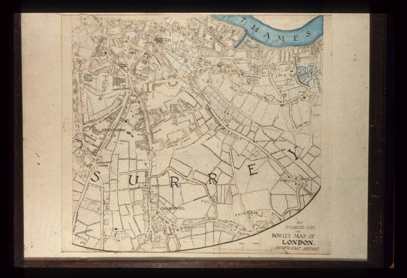 Bowles Map of London (SE section)