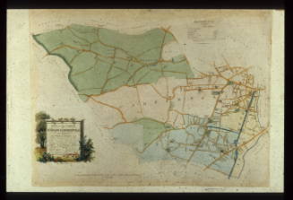 Plan of the Parish of St Giles, 1834