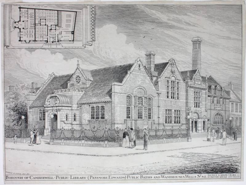 Wells Way Library and Baths