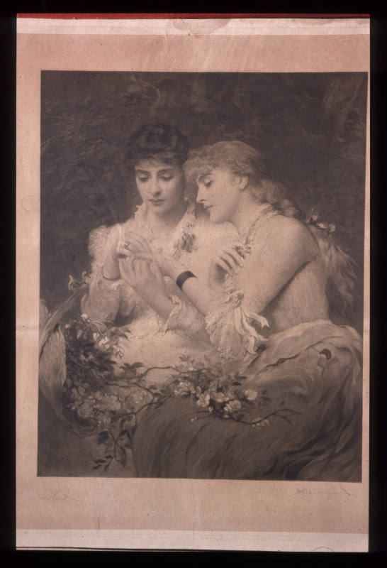 Two Seated Ladies  J'. Saut?