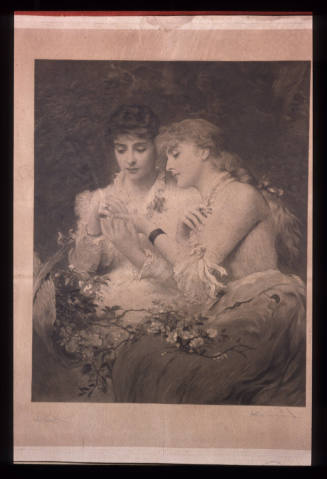 Two Seated Ladies  J'. Saut?