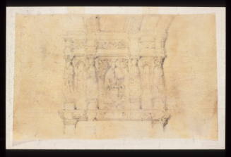 Details of Figures over Fireplace, probably Venetian