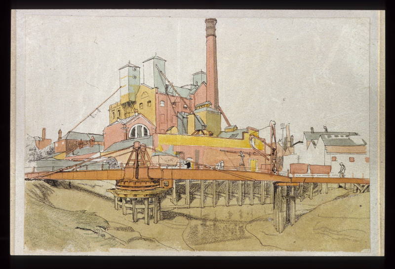 Flour Mill by Creek