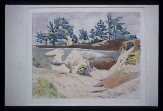 Gravel pit in Forest