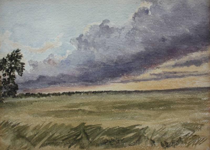 Dulwich Common, Rain Approaching
