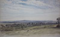 Brockley, View South Across Fields