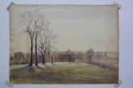 Lordship Lane, view from farm site of Dulwich Library