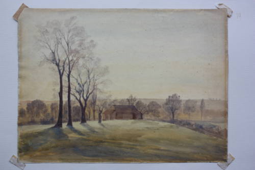 Lordship Lane, view from farm site of Dulwich Library