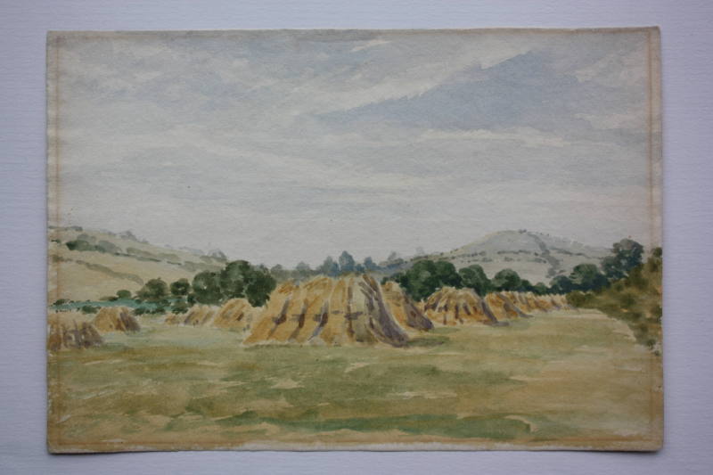 One Tree Hill, Cornfields 21/8/1857