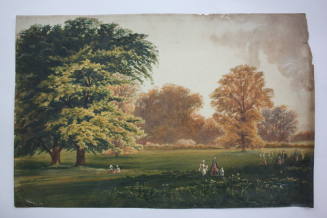 Family Groups, Fields at Brockley. 1855