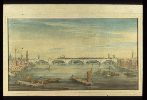 New & Old London Bridges (View of ... )